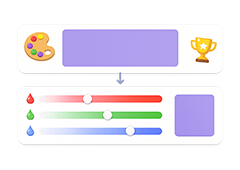 Retrouve le code couleur